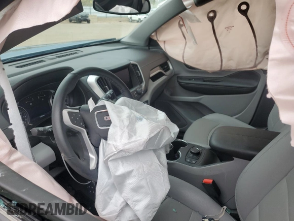 2024 GMC Terrain SLT z VIN 3GKALVEGXRL196080, wystawiony jako Copart lot #54784105 z przebiegiem Nie podano mil oraz Szkoda całkowita • Salvage title. Historia ofert i sprzedaży dostępna na DreamBid. Obrazek 8.