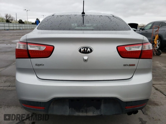 2015 Kia Rio EX with VIN KNADN4A33F6447668, listed as a Copart auction lot 53083725 with 96,168 mi miles and Clean Title. Bid and sale history available at carsss.com. Image 6.