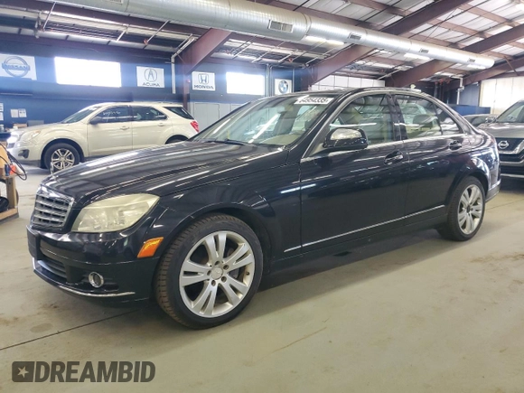 2008 Mercedes-Benz C 300 Sport with VIN WDDGF81X08F063234, listed as a Copart auction lot 64954335 with 110,050 mi miles and Clean title. Bid and sale history available at DreamBid. Image 1.
