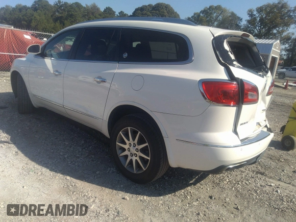 2015 Buick Enclave Leather with VIN 5GAKRBKDXFJ301888, listed as a IAAI auction lot 40543562 with 152,336 mi miles and . Bid and sale history available at DreamBid. Image 3.