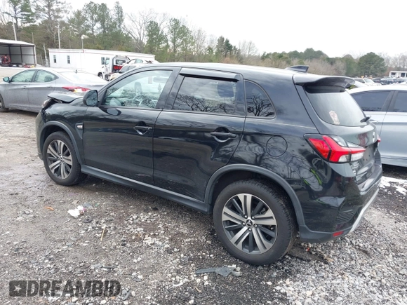 2020 Mitsubishi Outlander Sport ES 2.0 with VIN JA4AR3AU9LU004505, listed as a IAAI auction lot 41412103 with 69,606 mi miles. Bid and sale history available at carsss.com. Image 3.