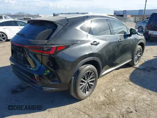 2024 Lexus NX 350 Luxury with VIN 2T2HGCEZ2RC042465, listed as a IAAI auction lot 41340973 with 12,918 mi miles and . Bid and sale history available at DreamBid. Image 4.