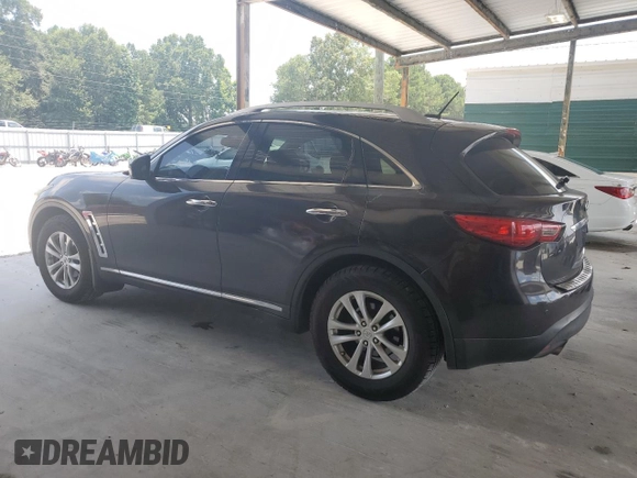 2012 Infiniti FX with VIN JN8AS1MW0CM151991, listed as a Copart auction lot 62038085 with 233,504 mi miles and Salvage title. Bid and sale history available at DreamBid. Image 2.