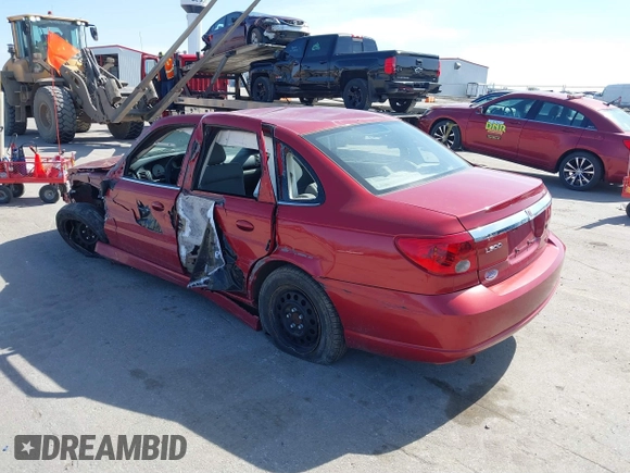 2003 Saturn LS with VIN 1G8JU54F23Y516073, listed as a IAAI auction lot 41774890 with 91,280 mi miles. Bid and sale history available at carsss.com. Image 3.