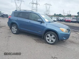 2008 Toyota RAV4 Sport with VIN JTMBD32V185185648, listed as a IAAI auction lot 42650735 with 122,579 mi miles and . Bid and sale history available at DreamBid. Image 1.