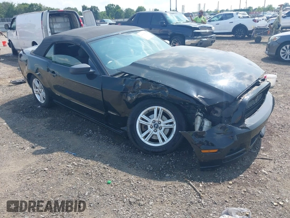 2013 Ford Mustang V6 with VIN 1ZVBP8EM7D5205089, listed as a IAAI auction lot 42418475 with 236,545 mi miles and . Bid and sale history available at DreamBid. Image 1.