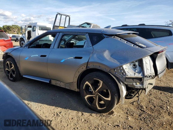 2022 Kia EV6 Wind with VIN KNDC3DLC8N5036028, listed as a Copart auction lot 78536044 with 29,396 mi miles and Salvage Title. Bid and sale history available at carsss.com. Image 2.