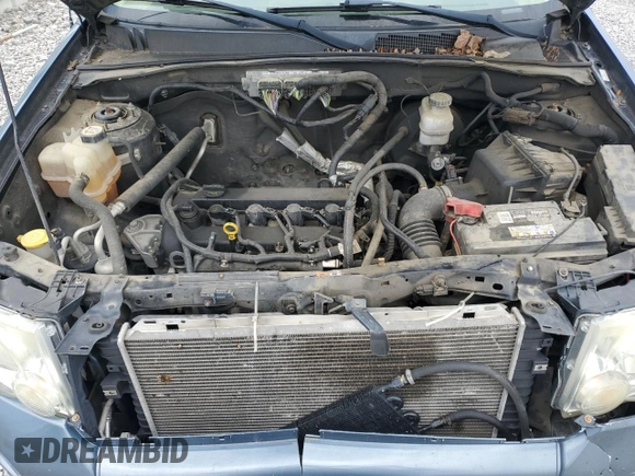 2010 Ford Escape XLS with VIN 1FMCU0C78AKD44185, listed as a Copart auction lot 60876155 with 157,399 mi miles and Salvage title. Bid and sale history available at DreamBid. Image 12.