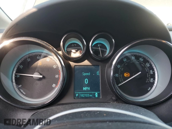 2013 Buick Verano with VIN 1G4PP5SK7D4253901, listed as a Copart auction lot 52127805 with 182,103 mi miles and Non Repairable. Bid and sale history available at DreamBid. Image 9.