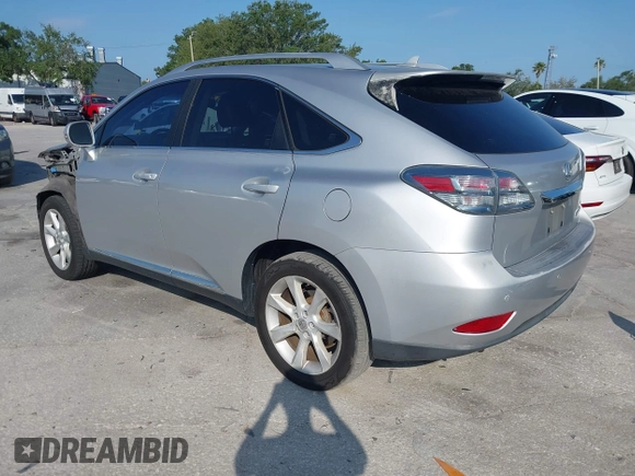 2011 Lexus RX 350 with VIN JTJZK1BA0B2003000, listed as a IAAI auction lot 42046579 with 94,772 mi miles. Bid and sale history available at carsss.com. Image 3.