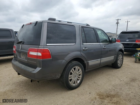 2012 Lincoln Navigator with VIN 5LMJJ2H52CEL07814, listed as a Copart auction lot 47620535 with 189,219 mi miles and Clean Title. Bid and sale history available at carsss.com. Image 3.