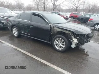 2016 Volkswagen Passat 1.8T S with VIN 1VWAT7A3XGC010246, listed as a IAAI auction lot 41568054 with 100,399 mi miles. Bid and sale history available at carsss.com. Image 1.
