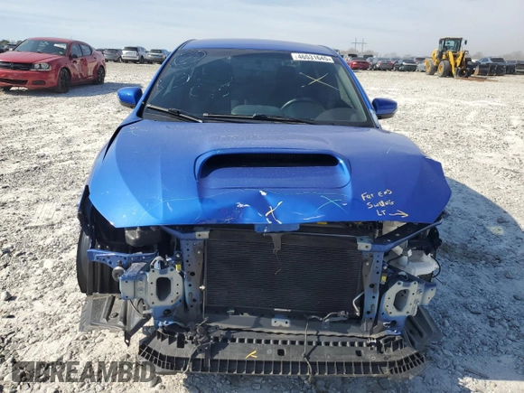 2019 Subaru WRX STI with VIN JF1VA2R65K9814137, listed as a Copart auction lot 46531645 with 30,598 mi miles and Salvage Title. Bid and sale history available at carsss.com. Image 5.