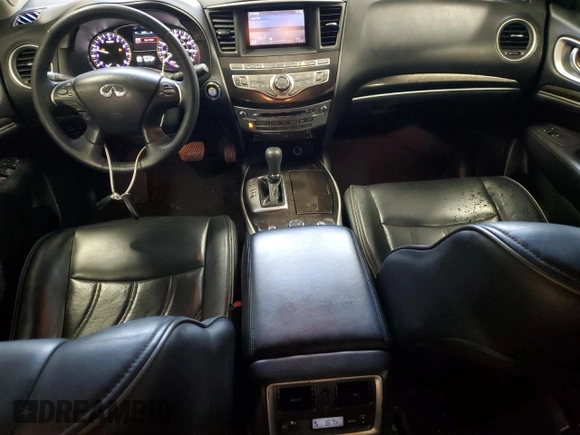2015 Infiniti QX60 with VIN 5N1AL0MN4FC524899, listed as a Copart auction lot 49629245 with 157,761 mi miles and Salvage Title. Bid and sale history available at carsss.com. Image 8.