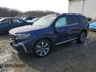 2025 Honda Pilot Elite z VIN 5FNYG1H80SB018274, wystawiony jako Copart lot #44244675 z przebiegiem Nie podano mil oraz Szkoda całkowita • Salvage title. Historia ofert i sprzedaży dostępna na DreamBid. Obrazek 1.