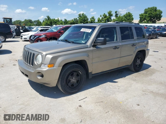 2008 Jeep Patriot Sport with VIN 1J8FF28W08D751027, listed as a Copart auction lot 64052575 with 261,159 mi miles and Clean title. Bid and sale history available at DreamBid. Image 1.