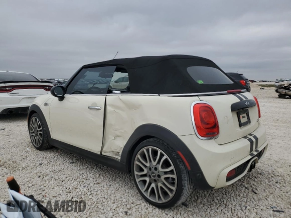 2017 MINI Convertible Cooper S z VIN WMWWG9C52H3C22972, wystawiony jako Copart lot #87302554 z przebiegiem 83 123 mil mil oraz Szkoda całkowita • Salvage title. Historia ofert i sprzedaży dostępna na DreamBid. Obrazek 2.