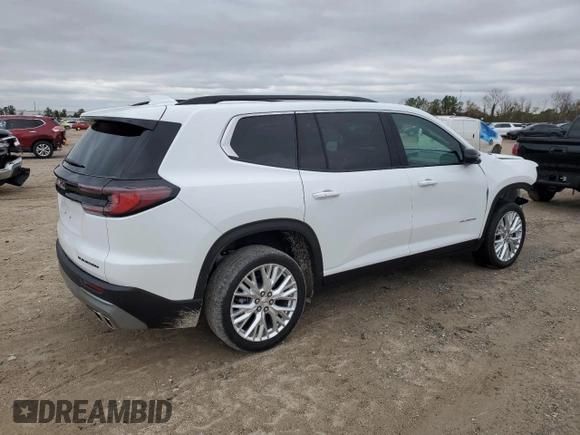 2024 GMC Acadia FWD Elevation z VIN 1GKENKKS6RJ218506, wystawiony jako Copart lot #88293895 z przebiegiem 2 260 mil mil oraz Szkoda całkowita • Salvage title. Historia ofert i sprzedaży dostępna na DreamBid. Obrazek 3.