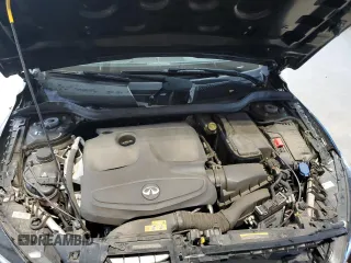 2017 Infiniti QX30 Premium with VIN SJKCH5CR9HA030811, listed as a Copart auction lot 54184425 with 35,589 mi miles and Salvage title. Bid and sale history available at DreamBid. Image 12.
