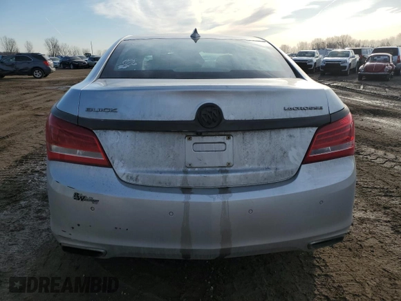 2016 Buick LaCrosse Leather with VIN 1G4GB5G33GF218653, listed as a Copart auction lot 48353765 with 142,846 mi miles and Clean Title. Bid and sale history available at DreamBid. Image 6.