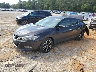 2016 Nissan Maxima SV with VIN 1N4AA6AP0GC423305, listed as a Copart auction lot 45848895 with 216,549 mi miles and Salvage Title. Bid and sale history available at DreamBid. Image 1.
