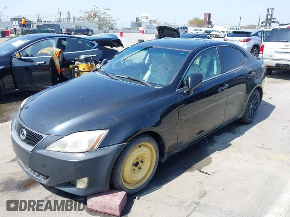 2008 Lexus IS 250 with VIN JTHBK262285063153, listed as a IAAI auction lot 42391384 with Not provided miles and . Bid and sale history available at DreamBid. Image 2.