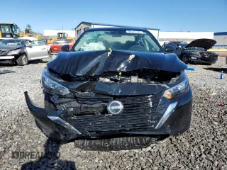 2025 Nissan Sentra S with VIN 3N1AB8BV3SY218578, listed as a Copart auction lot 48521795 with 8,200 mi miles and Salvage Title. Bid and sale history available at DreamBid. Image 5.