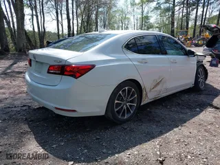 2015 Acura TLX V6 Tech with VIN 19UUB2F55FA012062, listed as a IAAI auction lot 41988475 with 187,002 mi miles. Bid and sale history available at carsss.com. Image 4.