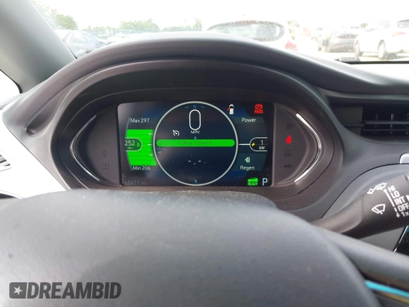 2020 Chevrolet Bolt EV Premier with VIN 1G1FZ6S03L4128822, listed as a IAAI auction lot 42708559 with 38,411 mi miles and . Bid and sale history available at DreamBid. Image 15.