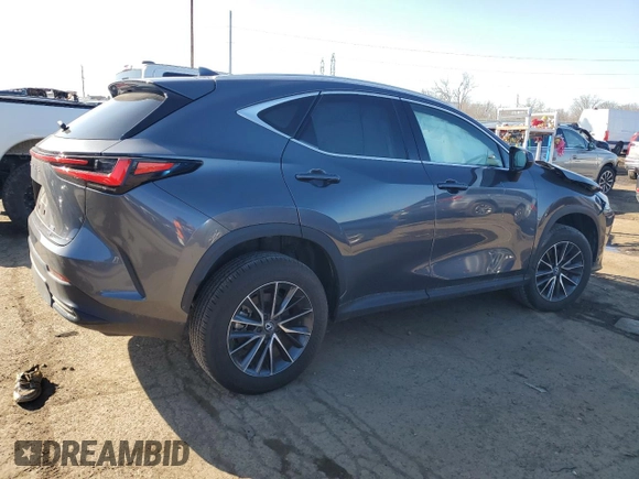2024 Lexus NX 350 Premium with VIN 2T2GGCEZ1RC058474, listed as a Copart auction lot 50623135 with 4,767 mi miles and Salvage title. Bid and sale history available at DreamBid. Image 3.
