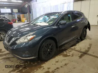 2015 Nissan Murano SV z VIN 5N1AZ2MH5FN212017, wystawiony jako Copart lot #45949825 z przebiegiem 143 798 mil mil oraz Szkoda całkowita • Salvage title. Historia ofert i sprzedaży dostępna na DreamBid. Obrazek 1.