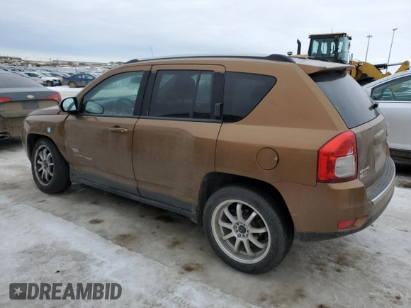2011 Jeep Compass Limited with VIN 1J4NF5FB9BD197654, listed as a Copart auction lot 46366425 with 213,761 mi miles and Salvage Title. Bid and sale history available at carsss.com. Image 2.