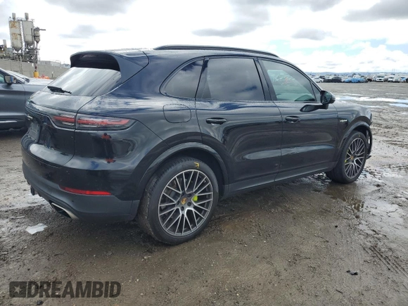 2021 Porsche Cayenne E-Hybrid with VIN WP1AE2AYXMDA24972, listed as a Copart auction lot 48999285 with 62,616 mi miles and Salvage title. Bid and sale history available at DreamBid. Image 3.