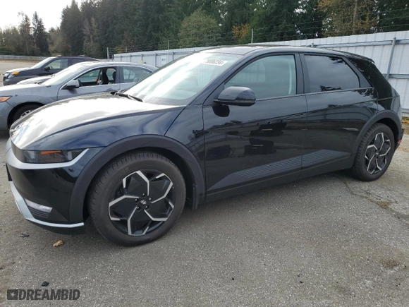 2024 Hyundai IONIQ 5 SE with VIN KM8KMDDF4RU282101, listed as a Copart auction lot 79006234 with NaN miles and Salvage Title. Bid and sale history available at carsss.com. Image 1.