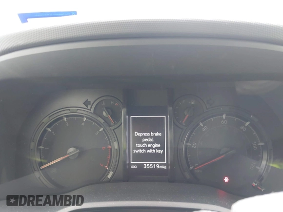 2023 Toyota 4Runner SR5 with VIN JTEMU5JR3P6147061, listed as a IAAI auction lot 42194146 with 35,519 mi miles and . Bid and sale history available at DreamBid. Image 7.
