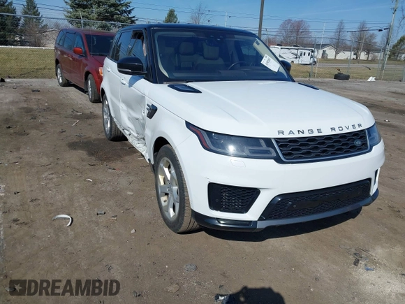 2018 Land Rover Range Rover Sport HSE with VIN SALWR2RV9JA411024, listed as a IAAI auction lot 41902083 with 111,216 mi miles and . Bid and sale history available at DreamBid. Image 1.