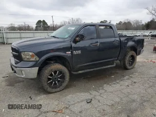 2014 Ram 1500 Big Horn with VIN 1C6RR6LTXES303621, listed as a Copart auction lot 44980375 with 137,390 mi miles and Salvage title. Bid and sale history available at DreamBid. Image 1.