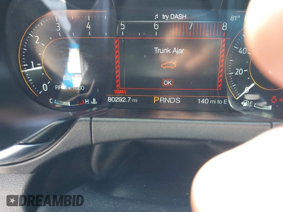 2019 Ford Mustang EcoBoost with VIN 1FA6P8TH7K5119181, listed as a IAAI auction lot 42531504 with 80,292 mi miles and . Bid and sale history available at DreamBid. Image 7.