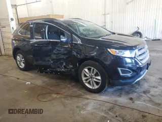 2015 Ford Edge SEL with VIN 2FMTK4J92FBC24398, listed as a Copart auction lot 46576435 with 71,763 mi miles and Salvage Title. Bid and sale history available at carsss.com. Image 4.