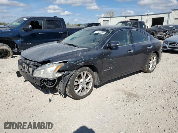 2012 Nissan Maxima SV z VIN 1N4AA5AP2CC830952, wystawiony jako Copart lot #71491284 z przebiegiem 168 591 mil mil oraz Szkoda całkowita • Salvage title. Historia ofert i sprzedaży dostępna na DreamBid. Obrazek 1.