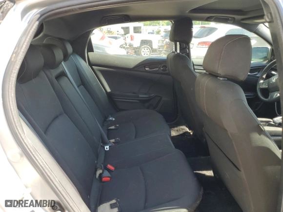 2018 Honda Civic Hatchback EX with VIN SHHFK7H58JU232084, listed as a Copart auction lot 52212614 with 70,834 mi miles and Salvage Title. Bid and sale history available at carsss.com. Image 10.