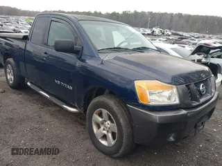 2008 Nissan Titan SE with VIN 1N6AA06A08N306824, listed as a IAAI auction lot 41407249 with Not Provided miles. Bid and sale history available at carsss.com. Image 1.