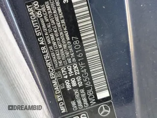 2000 Mercedes-Benz CLK 320/430 with VIN WDBLJ65G4YF161087, listed as a Copart auction lot 73549254 with 236,864 mi miles and Salvage Title. Bid and sale history available at DreamBid. Image 14.