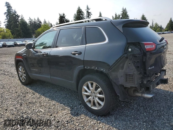2014 Jeep Cherokee Limited with VIN 1C4PJMDS7EW291342, listed as a Copart auction lot 61446225 with 123,792 mi miles and Salvage title. Bid and sale history available at DreamBid. Image 2.