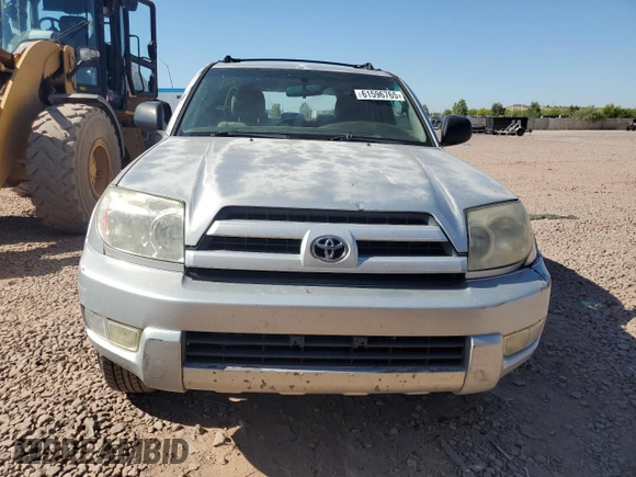 2004 Toyota 4Runner SR5 с VIN JTEZU14R148017709, выставлен на аукционе Copart как лот 61596765 с пробегом 259 205 миль миль и Чистый • Clean title. История ставок и продаж доступна на DreamBid. Изображение 5.