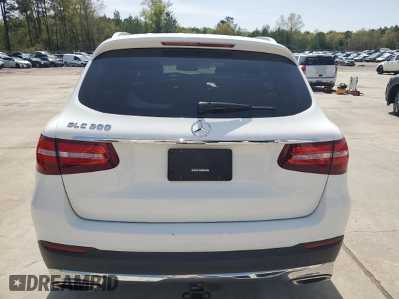 2018 Mercedes-Benz GLC with VIN WDC0G4JB1JV103428, listed as a Copart auction lot 51164785 with 91,960 mi miles and Salvage Title. Bid and sale history available at carsss.com. Image 6.