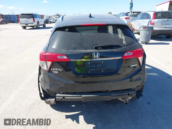 2021 Honda HR-V EX with VIN 3CZRU6H54MM728819, listed as a IAAI auction lot 41685131 with 18,091 mi miles. Bid and sale history available at carsss.com. Image 17.