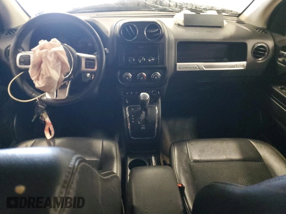 2017 Jeep Compass Sport SE with VIN 1C4NJCBA1HD134692, listed as a Copart auction lot 57906705 with Not provided miles and Clean title. Bid and sale history available at DreamBid. Image 8.