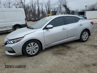 2023 Nissan Sentra S z VIN 3N1AB8BVXPY319804, wystawiony jako Copart lot #49232715 z przebiegiem 15 838 mil mil oraz Szkoda całkowita • Salvage title. Historia ofert i sprzedaży dostępna na DreamBid. Obrazek 1.