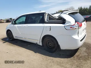 2014 Toyota Sienna LE AAS with VIN 5TDKK3DC3ES478801, listed as a Copart auction lot 56035165 with 163,271 mi miles and Non repairable. Bid and sale history available at DreamBid. Image 2.